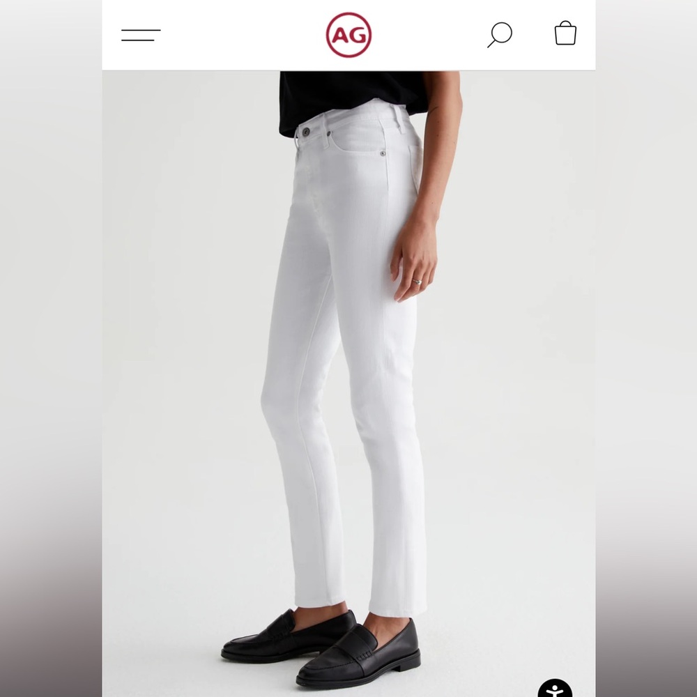 Adriano Goldschmied AG Mari High Rise Straight Jean NWT